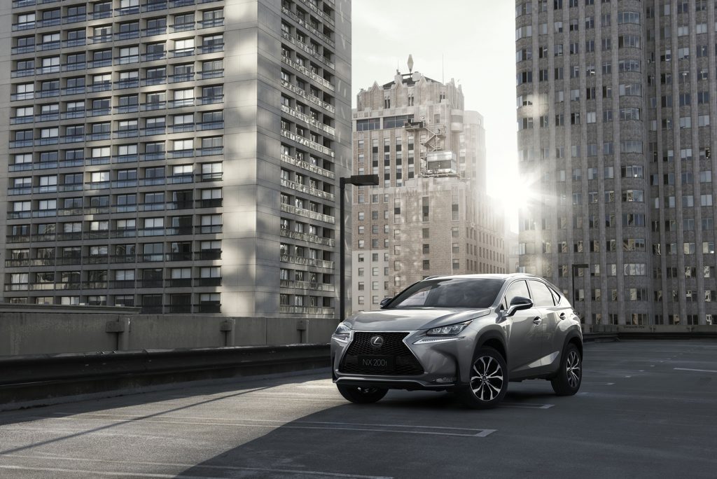 The new Lexus NX. The new Lexus NX.